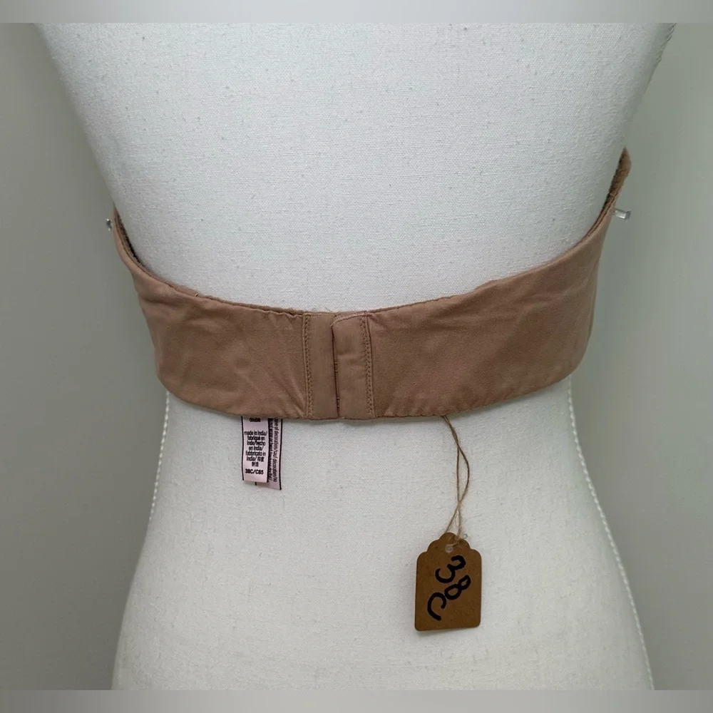 Victoria’s‎ Secret Nude Tan Beige Strapless Lined Bra Multiway Convertible 38C